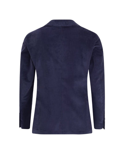 Gi Capri Blue Cotton Blazer