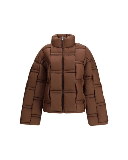 RAXXY Brown Nylon Coat