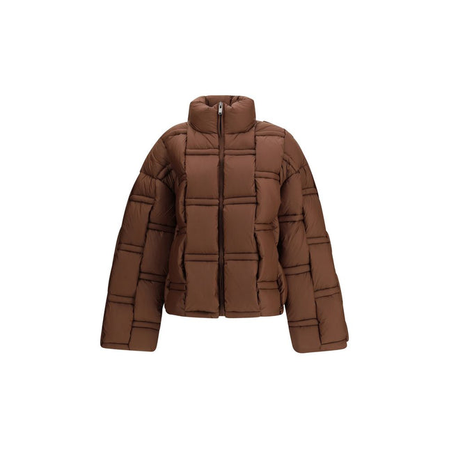 RAXXY Brown Nylon Coat