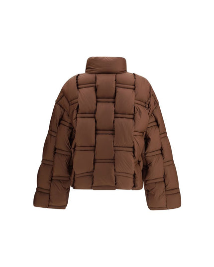 RAXXY Brown Nylon Coat