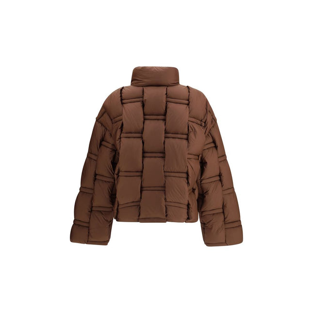 RAXXY Brown Nylon Coat