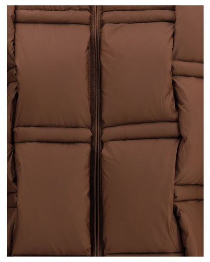 RAXXY Brown Nylon Coat