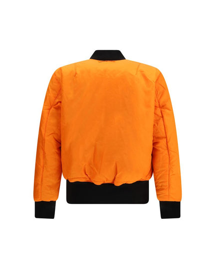 ALPHA INDUSTRIES Black Nylon Bomber