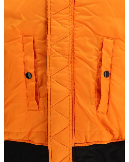 ALPHA INDUSTRIES Black Nylon Bomber