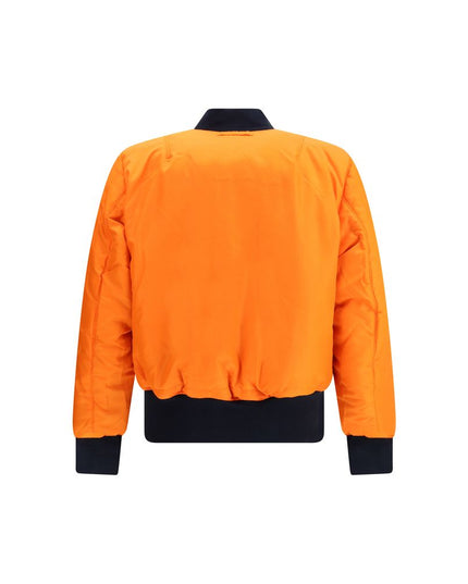 ALPHA INDUSTRIES Blue Nylon Bomber