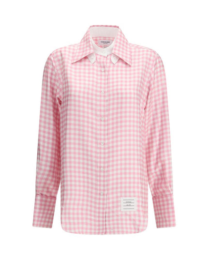 Thom Browne Multicolor Silk Pattern Shirt