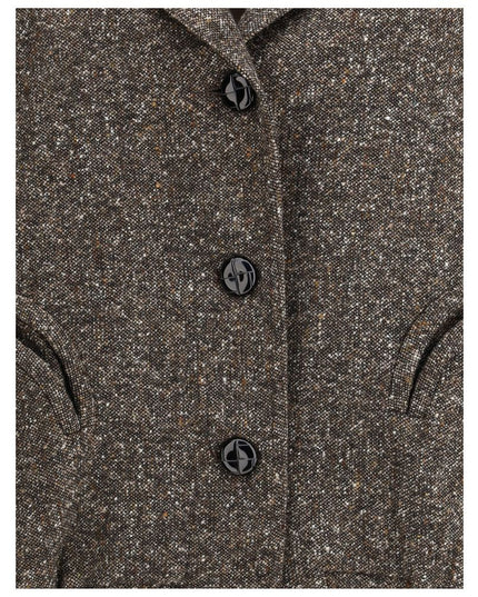 Blazé Milano Brown Polyester Bomber