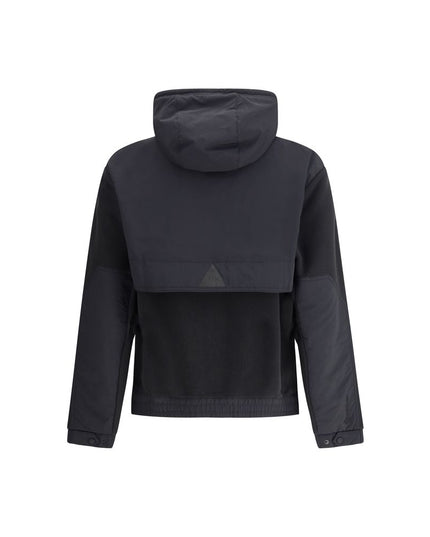 Moncler Grenoble Black Polyester Shell Jacket