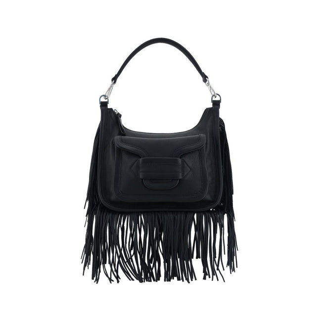 Pierre Hardy Black Calf Leather Bos Taurus Shoulder Bag