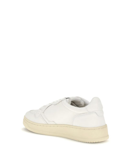 Autry White Rubber Low Top Sneakers