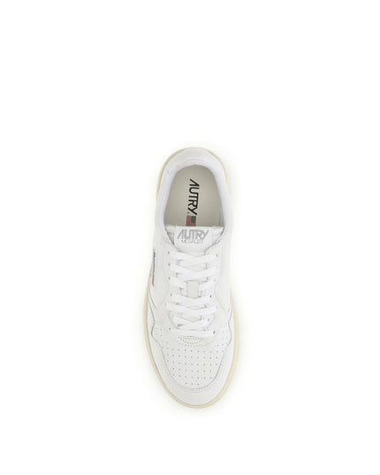 Autry White Rubber Low Top Sneakers