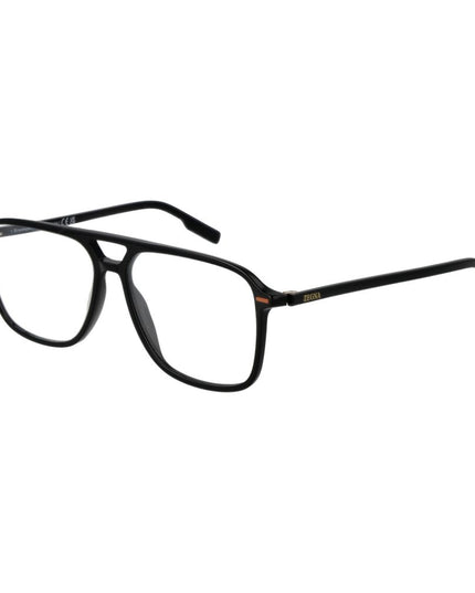 Ermenegildo Zegna Black Acetate Glasses (Frames)