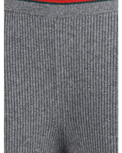 Gucci Gray Wool Casual Pants