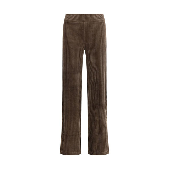 Avenue Montaigne Brown Cotton Casual Pants