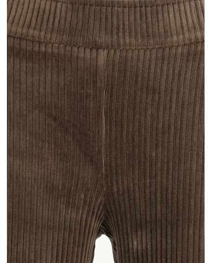 Avenue Montaigne Brown Cotton Casual Pants