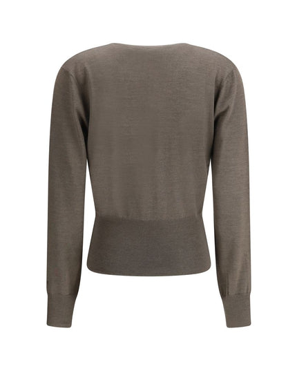 Fendi Brown Cashmere Cashmere Sweater