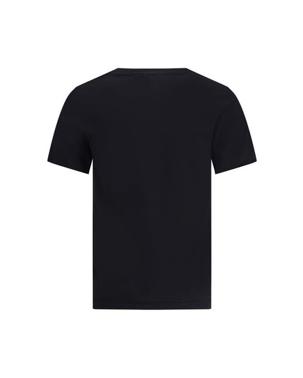 Maison Kitsuné Black Cotton T-Shirt