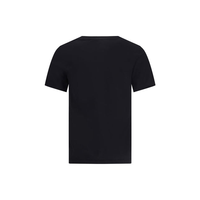Maison Kitsuné Black Cotton T-Shirt