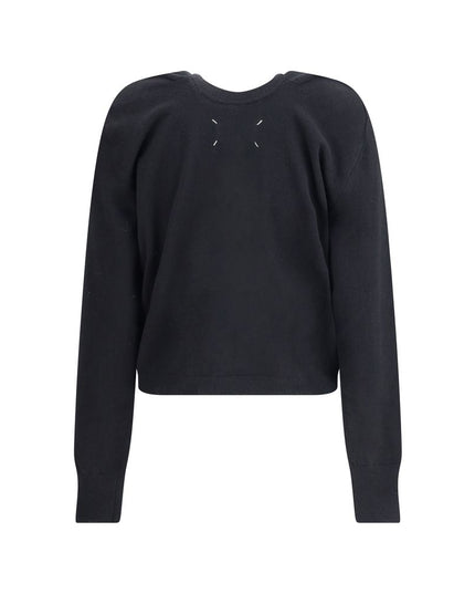 Margiela Black Wool Sweatshirt
