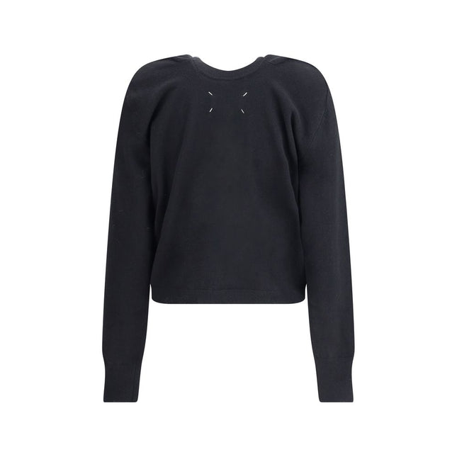 Margiela Black Wool Sweatshirt