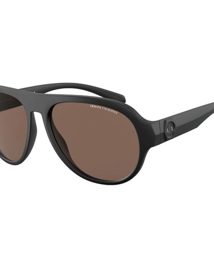 Armani Exchange Brown Acetate Sunglasses