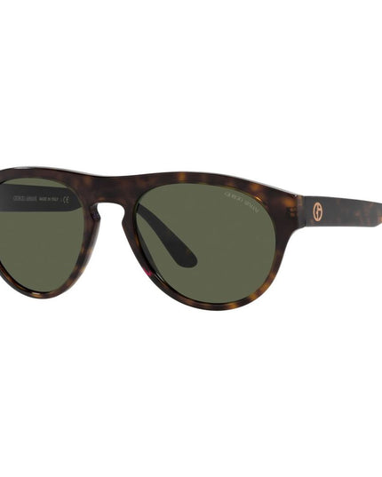Giorgio Armani Brown Acetate Sunglasses