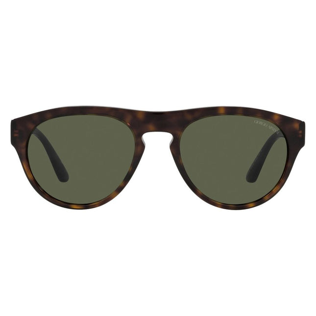 Giorgio Armani Brown Acetate Sunglasses