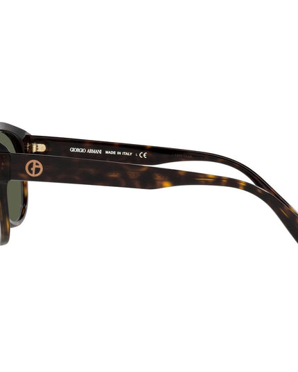 Giorgio Armani Brown Acetate Sunglasses