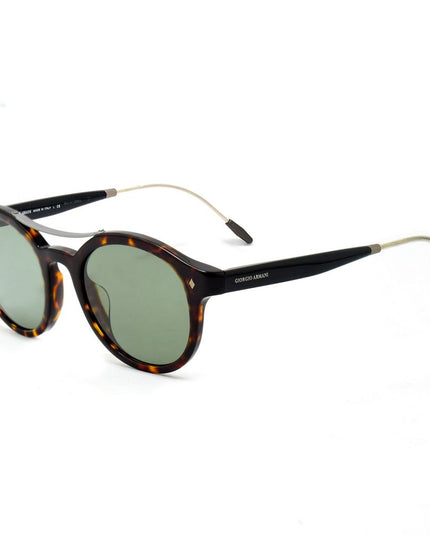 Giorgio Armani Brown Acetate Sunglasses