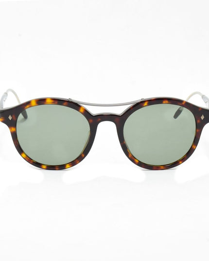 Giorgio Armani Brown Acetate Sunglasses