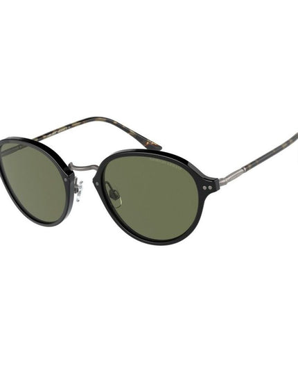 Giorgio Armani Black Acetate Sunglasses