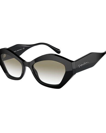Giorgio Armani Black Acetate Sunglasses