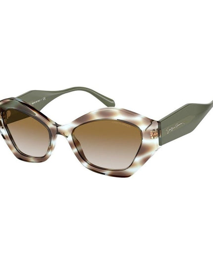 Giorgio Armani Green Acetate Sunglasses