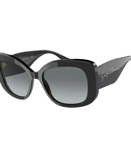 Giorgio Armani Black Acetate Sunglasses
