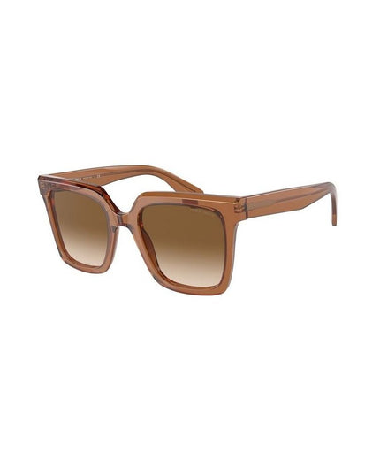 Giorgio Armani Brown Acetate Sunglasses