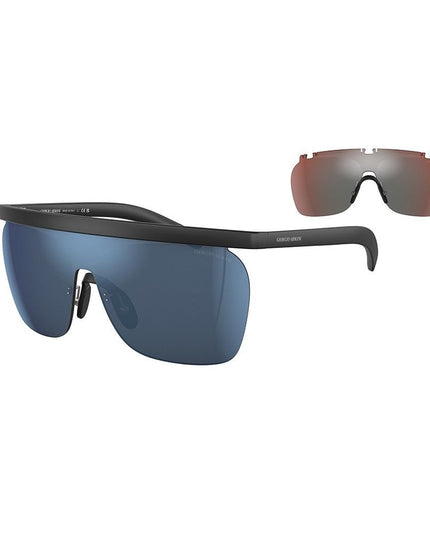 Giorgio Armani Black Acetate Sunglasses