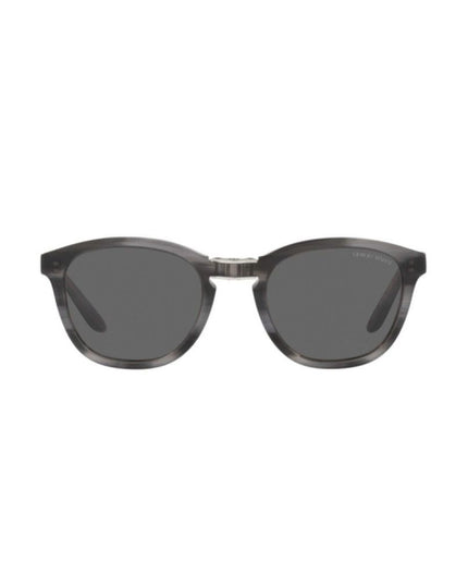 Giorgio Armani Gray Acetate Sunglasses