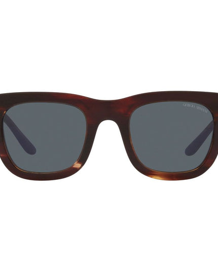 Giorgio Armani Brown Acetate Sunglasses
