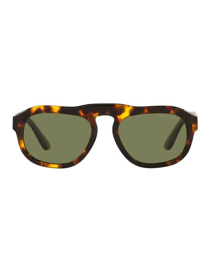 Giorgio Armani Brown Acetate Sunglasses