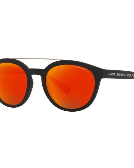 Armani Exchange Orange Resin Sunglasses