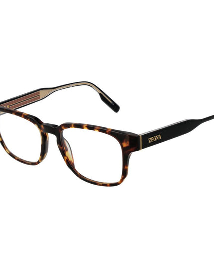 Ermenegildo Zegna Brown Acetate Glasses (Frames)