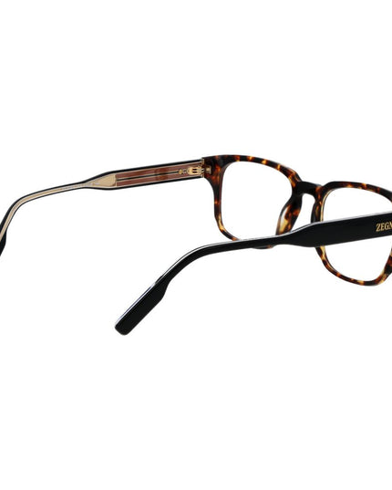 Ermenegildo Zegna Brown Acetate Glasses (Frames)