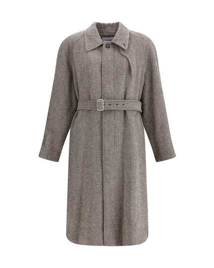 Ferragamo Beige Wool Coat