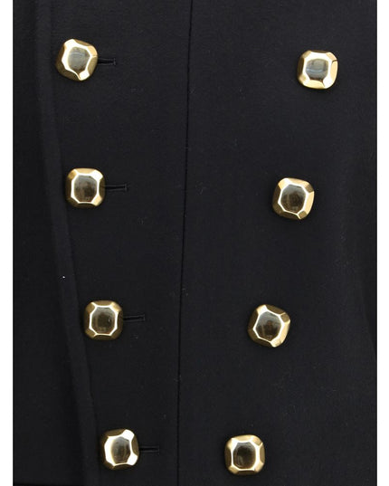Valentino Black Wool Coat