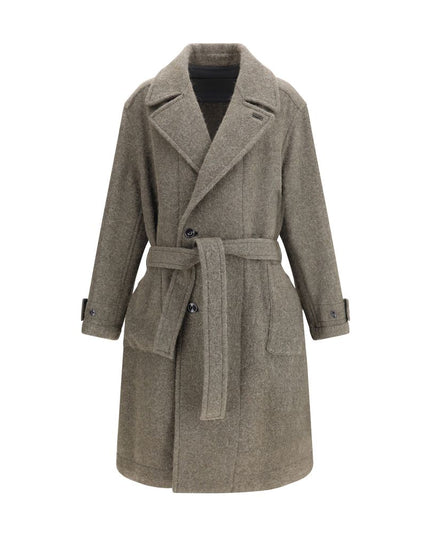 Lemaire Bicolor Wool Coat