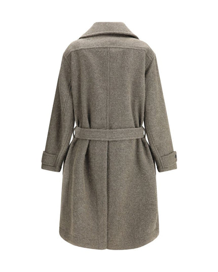 Lemaire Bicolor Wool Coat
