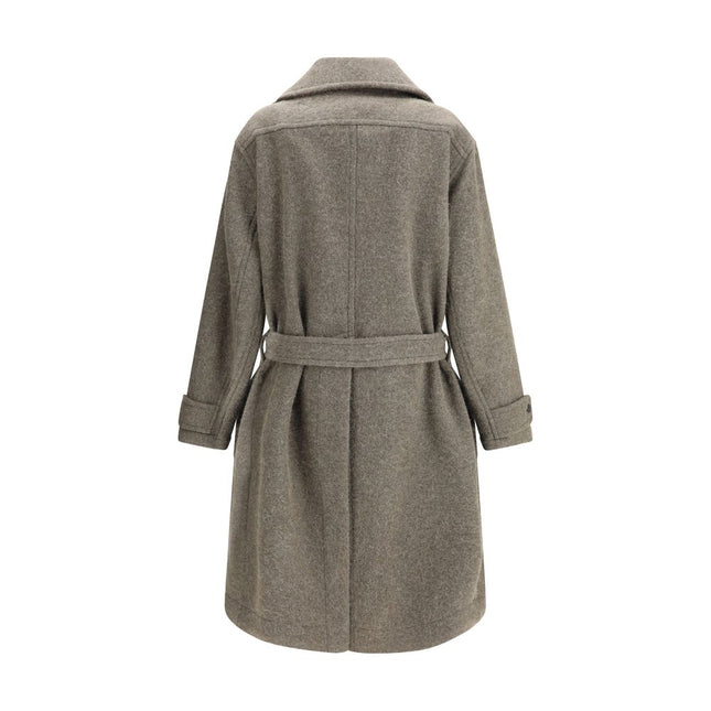 Lemaire Bicolor Wool Coat