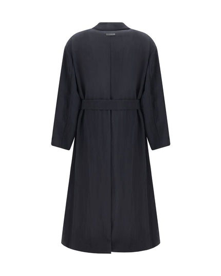 Fear Of God Black Lyocell Coat