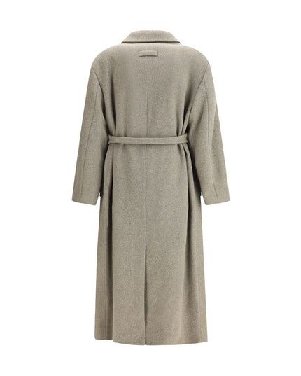 Fear Of God Brown Wool Coat