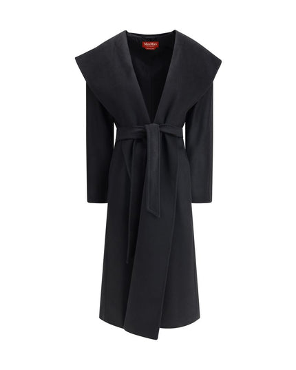 Max Mara Black Cashmere Coat